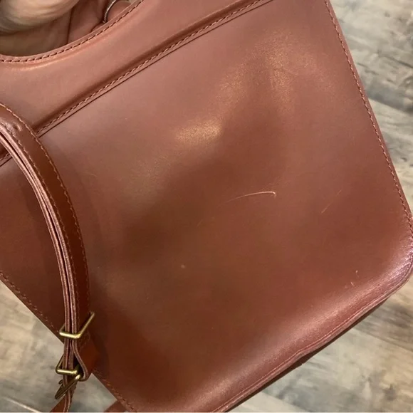 NWT Madewell The Toggle Crossbody Bag In Cherry Wood - Picture 6 of 12